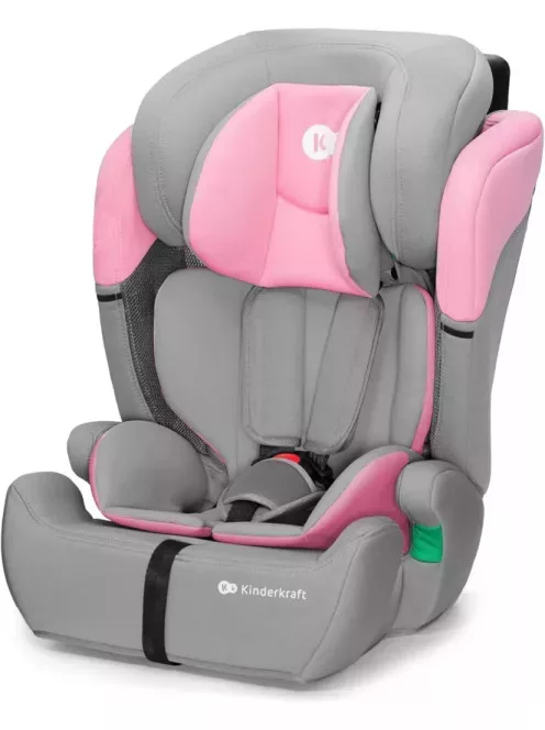 Kinderkraft Comfort Up I-Size 76-150cm gyerekülés-pink. OUTLET termék