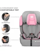 Kinderkraft Comfort Up I-Size 76-150cm gyerekülés-pink. OUTLET termék