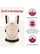 manduca XT babahordozó - All-In-One babahordozó 3,5 kg-tól újszülötteknek és 20 kg-ig terjedő kisgyermekeknek - Ergonomikus hordozó állítható híddal - Egy méret mindenkinek, denimpowder-toffee