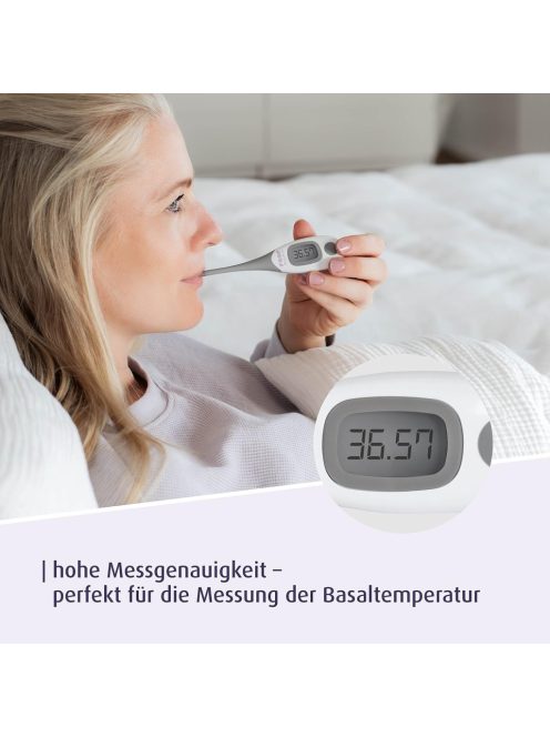 reer Mama Basal Thermometer - Lázhőmérő ciklusszabályozáshoz, gyermekvállalásra vágyó nők számára