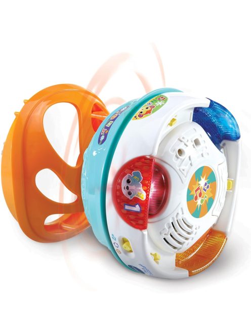 VTech Baby 3 az 1-ben Magic Music Ball - interaktív babajáték, amely önállóan mozog és zenél - 9-36 hónapos gyerekeknek