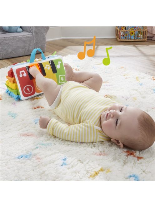 Fisher-Price Kick & Play Soft Piano készségfejlesztő zenélő játék