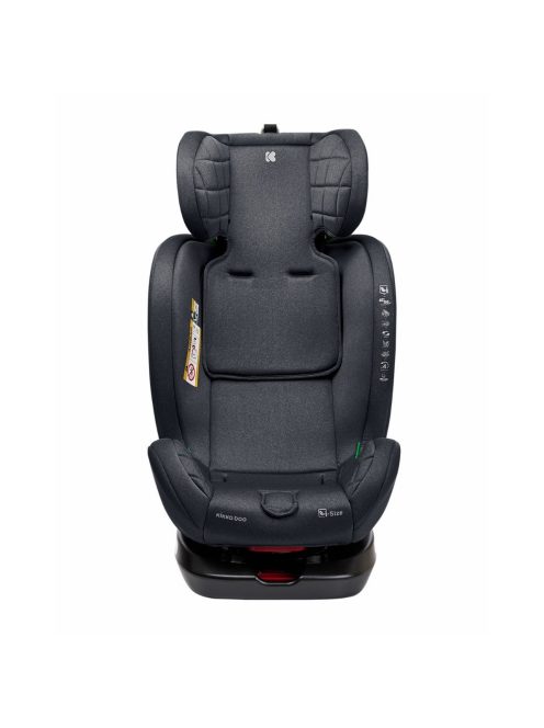 Kikkaboo gyerekülés i-Trip 360 fok i-Size Isofix 40-150 cm szürke