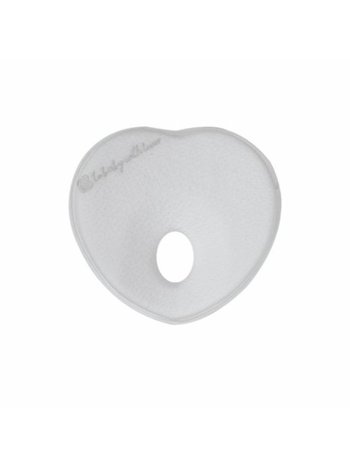 Kikkaboo párna - laposfejûség elleni memóriahabos ergonomikus Airknit  szív szürke