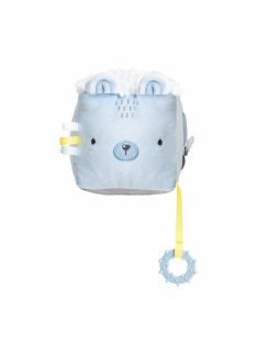   Kikkaboo készségfejlesztõ játékkocka plüss Bear With Me kék