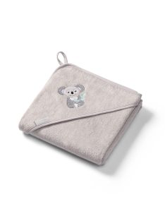   BabyOno fürdõlepedõ kapucnis bambusz 100x100cm szürke koala 346/06