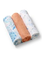 BabyOno textilpelenka színes 3db zöld 348/12