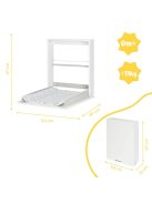 Badabulle fali pelenkázó szekrény. OUTLET  termék