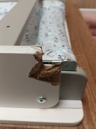 Badabulle fali pelenkázó szekrény. OUTLET  termék