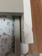 Badabulle fali pelenkázó szekrény. OUTLET  termék