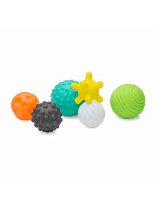 Infantino tapintást fejlesztő labdák.