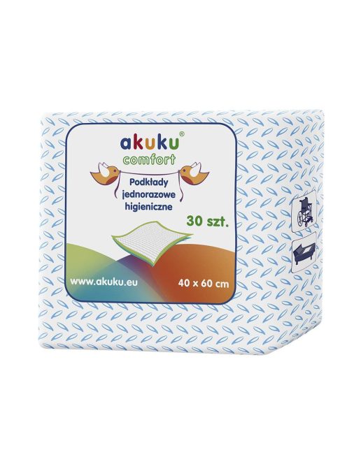 Egyszer használatos higiéniai alátét Akuku 40x60 - 30 darab