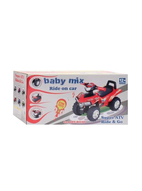 Gyerek négykerekű jármű Baby Mix rózsaszín