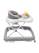Baby Mix bébikomp kormánykerékkel szilikon kerekek graphit