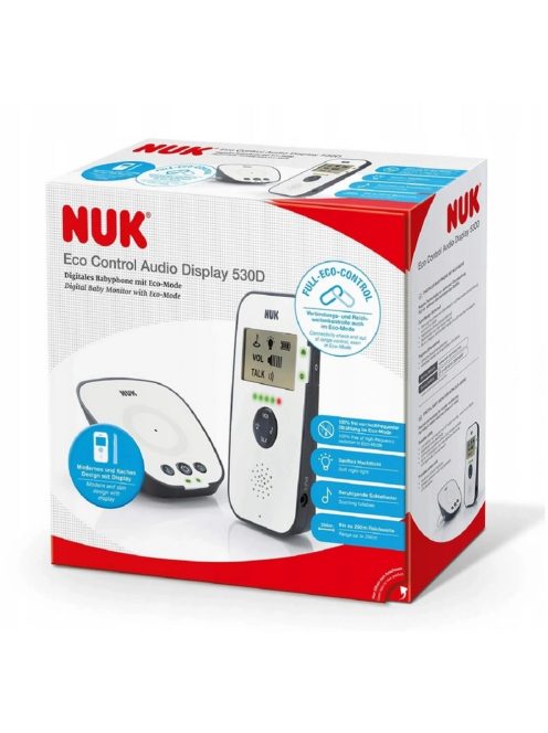 NUK Eco Control Audio Display 530D+ bébiőr