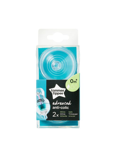 Tommee Tippee cumisüveg cumi Advanced anti colic 2 db lassú folyású