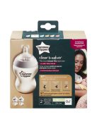 Tommee Tippee cumisüveg CTN duo 260 ml átlátszó