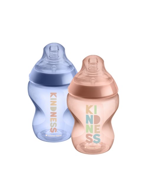 Tommee Tippee cumisüveg - CTN 2 db 260 ml terrakotta, kék