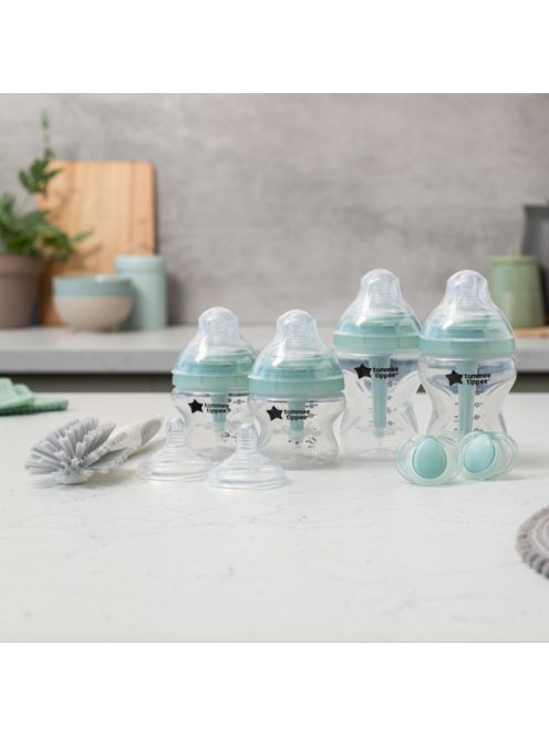 Tommee Tippee cumisüveg Advanced anti colic újszülött kezdõ szett türkiz