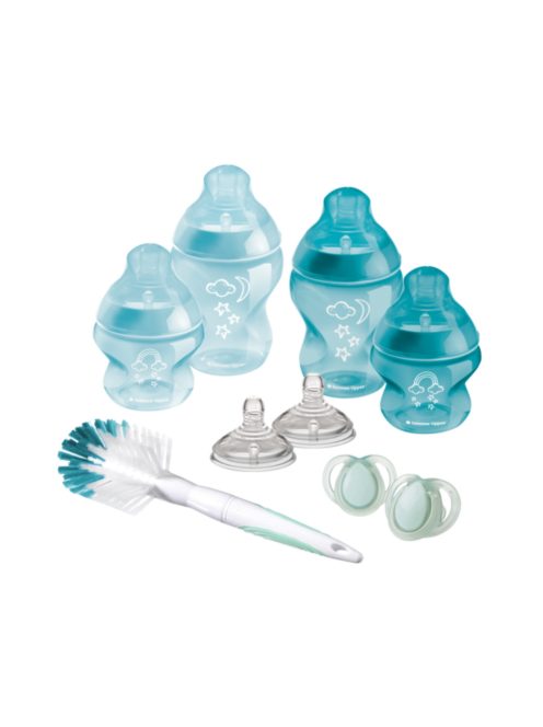 Tommee Tippee újszülött cumisüveg szett - CTN 9 db-os türkiz