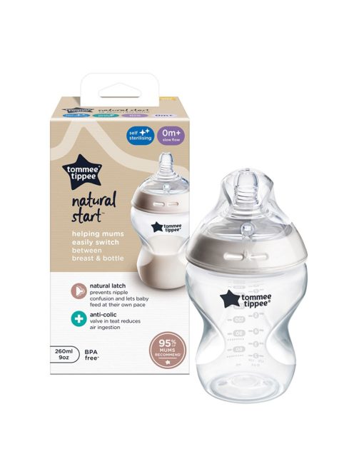 Tommee Tippee cumisüveg Natural Start 260 ml