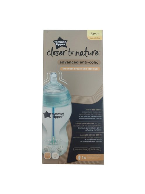 Tommee Tippee cumisüveg Advanced anti colic 340 ml türkiz