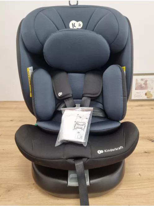 Kinderkraft gyerekülés I-Grow i-Size Isofix 40-150cm- sötétkék. OUTLET termék