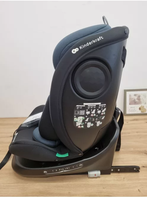 Kinderkraft gyerekülés I-Grow i-Size Isofix 40-150cm- sötétkék. OUTLET termék