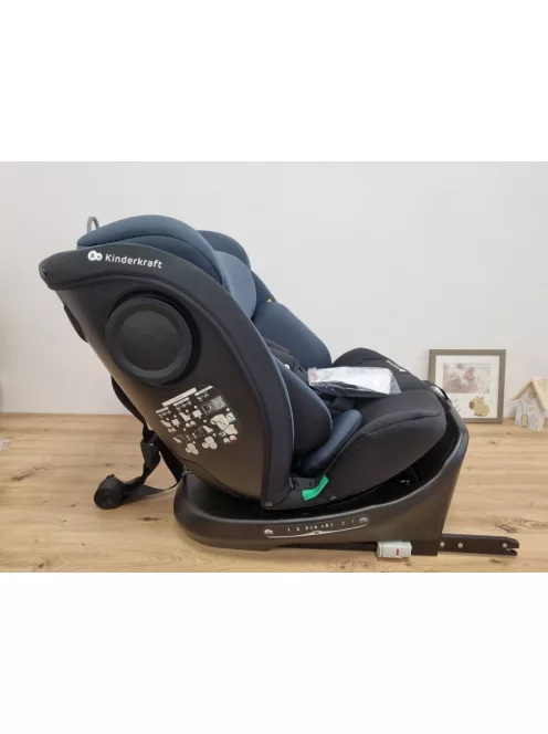 Kinderkraft gyerekülés I-Grow i-Size Isofix 40-150cm- sötétkék. OUTLET termék