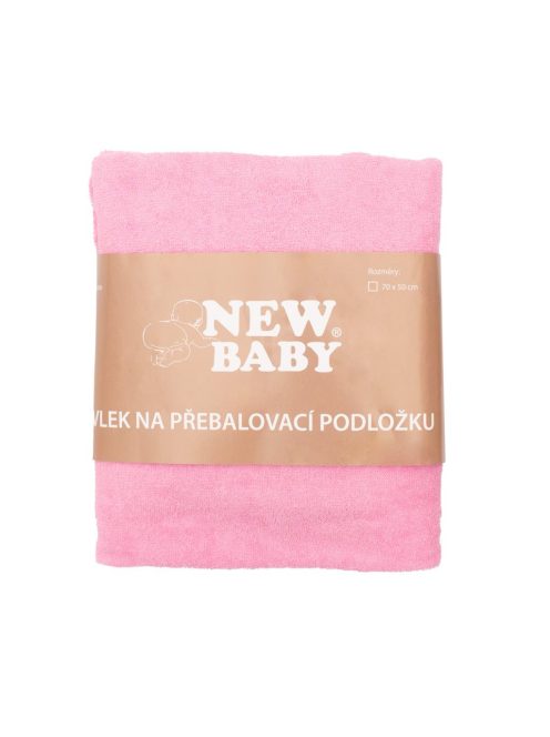 Huzat pelenkázó lapra New Baby 50x70 rózsaszín