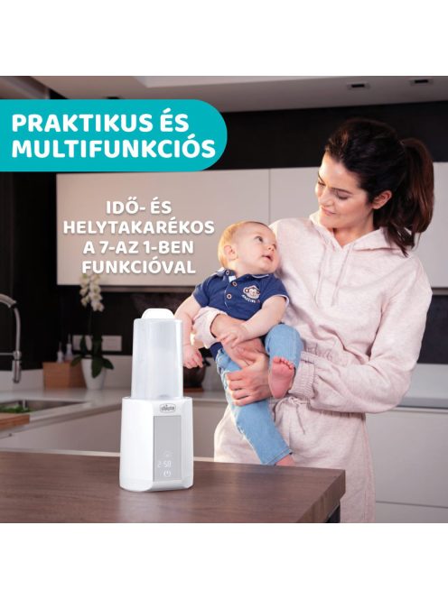 Chicco cumisüveg melegítő sterilizáló funkcióval