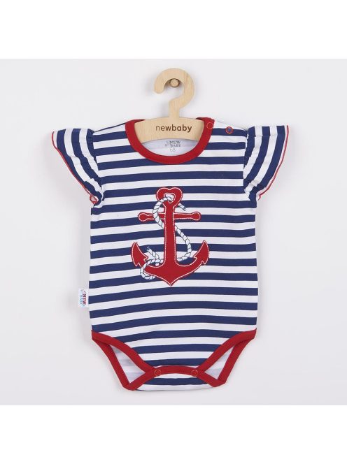 Lányos rövid ujjú body New Baby Marine