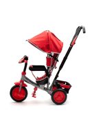 Gyerek háromkerekű bicikli  Baby Mix Lux Trike piros