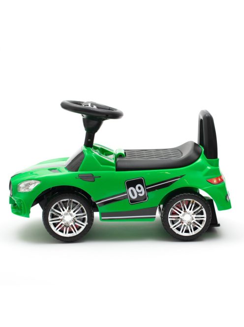 Zenélő bébitaxi Baby Mix RACER zöld