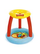 Gyerek felfújható játszóközpont Fisher-Price interaktív lyukakkal a labdáknak