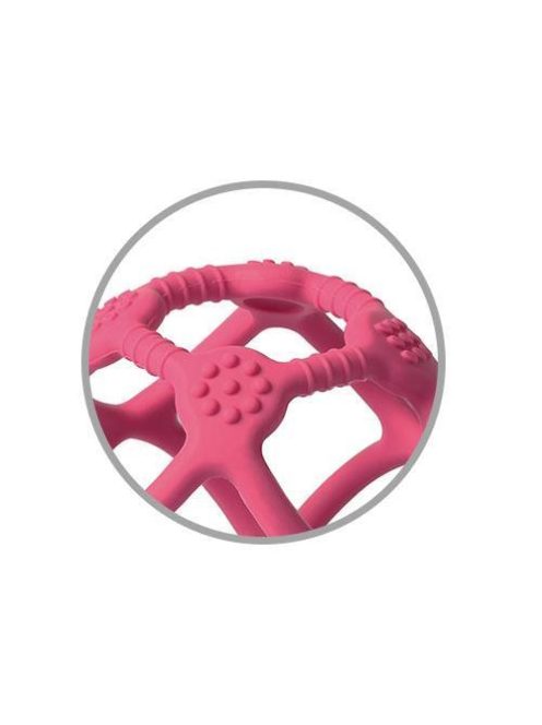 BabyOno rágóka - Ortho gömb szilikon világoskék 489/01