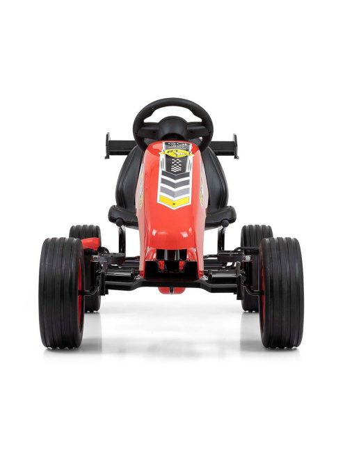 Go-kart Milly Mally Rocket pedálos gyerek gokart piros