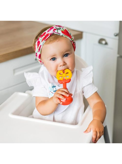 BabyOno csörgõ rágóka narancs 499/01