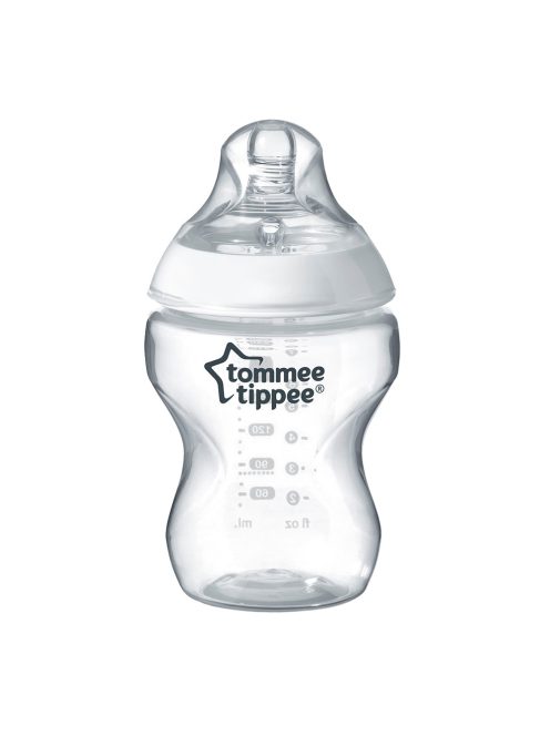 Tommee Tippee átlátszó cumisüveg 260 ml