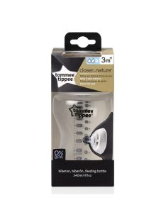 Tommee Tippee átlátszó cumisüveg 340 ml