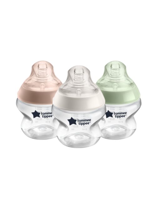 Tommee Tippee 3 db pasztell cumisüveg-CTN 150 ml 