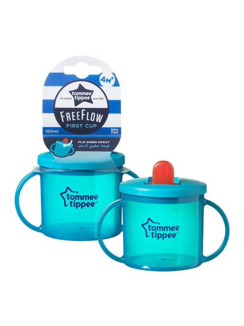 Tommee Tippee Free Flow itatópohár-türkíz