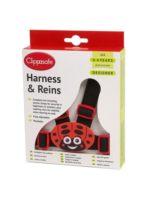 Clippasafe Ülésrögzítő és kantár-katicás