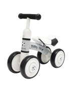 Baby Mix futóbicikli Baby Bike Fekete-fehér foci