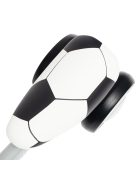 Baby Mix futóbicikli Baby Bike Fekete-fehér foci