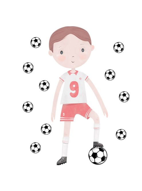 Falmatrica Futballista piros