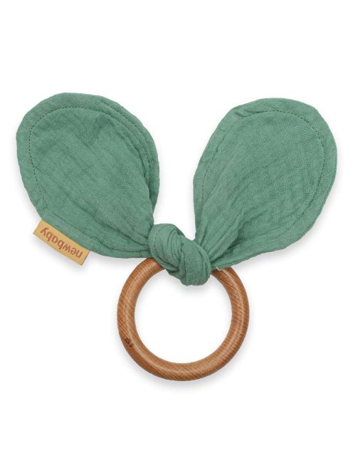 Rágóka levelekkel New Baby Ears mint