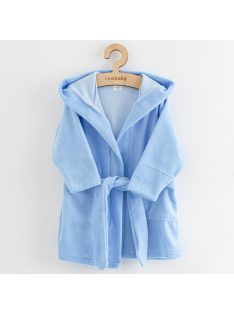 Gyerek frottír fürdőköpeny New Baby Comfortable blue