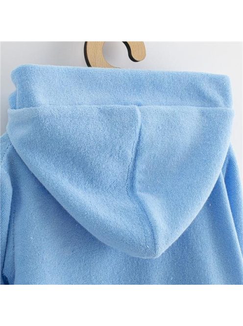 Gyerek frottír fürdőköpeny New Baby Comfortable blue