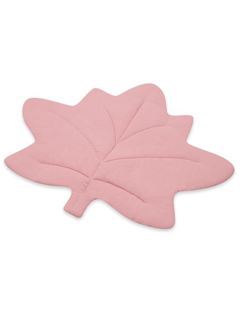 Gyermek muszlin alátét New Baby Maple Leaf pink